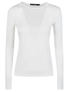 LIVIANA CONTI - Long Sleeve Cotton Blend T-shirt #1633383