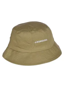 LIVINCOOL - Cotton Logo Bucket Hat #362494