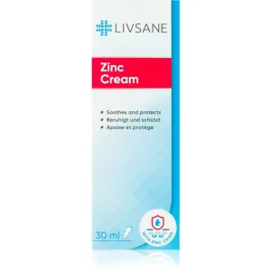 LIVSANE Zinc cream renewing and protecting cream for irritated skin 30 ml