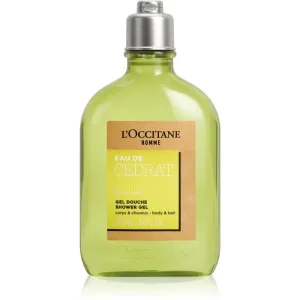 L’Occitane Men Cedrat body and hair shower gel 250 ml