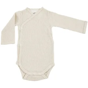 Lodger Romper Ciumbelle Size 56 baby onesie with long sleeves Cloud Dancer 1 pc