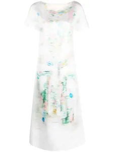 LOEWE - Blurred Print Midi Dress #1707066
