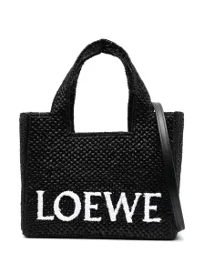 LOEWE - Loewe Font Small Raffia Tote Bag #1820757