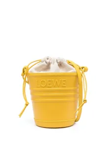 LOEWE PAULA'S IBIZA - Jardinier Leather Bucket Bag #1638705