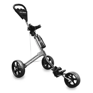 Longridge Tri Cart Black Manual Golf Trolley
