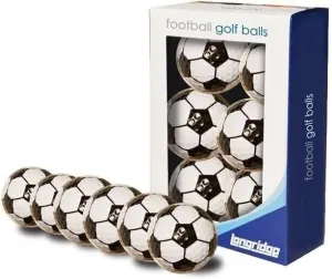 Longridge Football Golf Balls 6pck