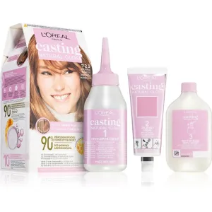 L’Oréal Paris Casting Creme Natural Gloss semi-permanent hair colour shade 723 BLONDE AMANDE