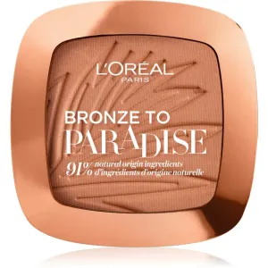 L’Oréal Paris Bronze To Paradise bronzer shade 02 Baby One More Tan 9 g