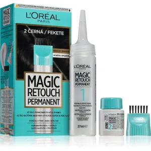 L’Oréal Paris Magic Retouch Permanent root touch-up hair dye with applicator shade 2 BLACK 1 pc