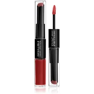 L’Oréal Paris Infallible 24H long-lasting lipstick and lip gloss 2-in-1 shade 502 Red To Stay 5,7 g