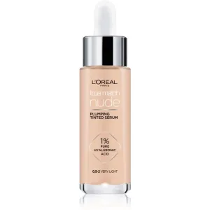 L’Oréal Paris True Match Nude Plumping Tinted Serum serum to even out skin tone shade 0.5-2 Very Light 30 ml #286927