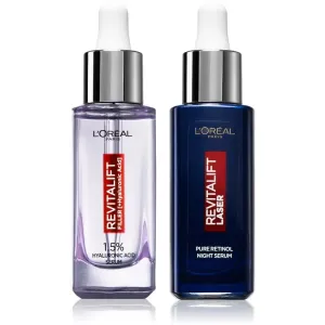 L’Oréal Paris Revitalift set (for hydration and pore minimising)