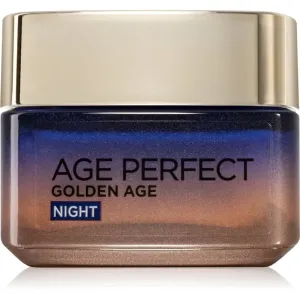 L’Oréal Paris Age Perfect Golden Age anti-wrinkle night cream for mature skin 60+ 50 ml