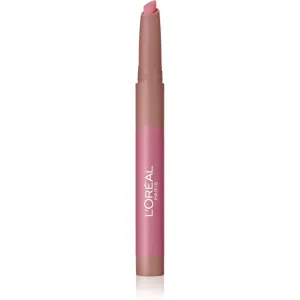 L’Oréal Paris Infaillible Matte Lip Crayon stick lipstick with matt effect shade 102 Caramel Blondie 2.5 g