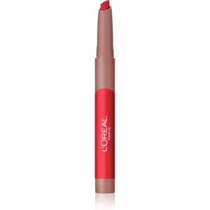 L’Oréal Paris Infaillible Matte Lip Crayon Stick Lipstick with Matte Effect Shade 111 Little Chili 2.5 g