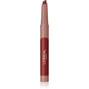 L’Oréal Paris Infaillible Matte Lip Crayon stick lipstick with matt effect shade 112 Spice of Life 2.5 g