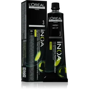 L’Oréal Professionnel Inoa permanent hair dye ammonia-free shade 3 60 ml