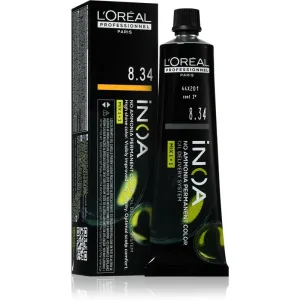 L’Oréal Professionnel Inoa permanent hair dye ammonia-free shade 8.34 60 ml