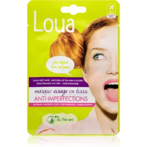 Loua Anti-Blemish Face Mask cleansing sheet mask 23 ml