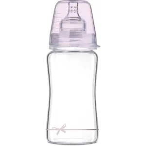 LOVI Baby Shower Girl baby bottle Glass 250 ml
