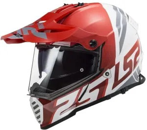 LS2 MX436 Pioneer Evo Evolve Red White S Helmet
