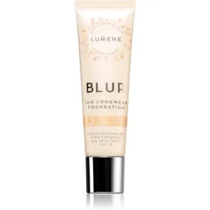 Lumene Blur 16h Longwear long-lasting foundation SPF 15 shade 2 Soft Honey 30 ml