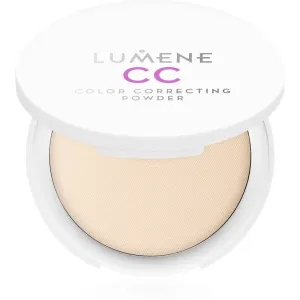 Lumene Color Correcting compact powder to even out skin tone shade Medium/Dark 10 g