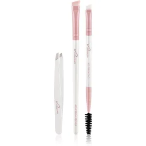 Luvia Cosmetics Prime Vegan Brow Kit brow kit Candy (Pearl White / Rose) 3 pc