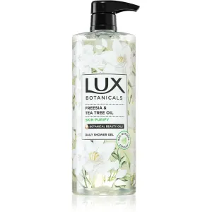 Lux Maxi Freesia & Tea Tree Oil shower gel with pump 750 ml