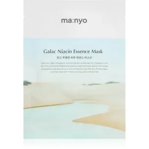 ma:nyo Galac Niacin Essence brightening sheet mask with moisturising effect 30 g