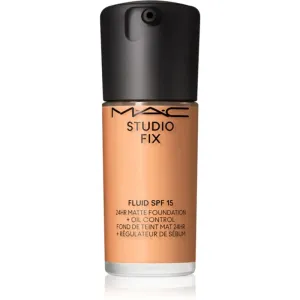 MAC Cosmetics Studio Fix Fluid SPF 15 24HR Matte Foundation + Oil Control mattifying foundation SPF 15 shade C5 30 ml