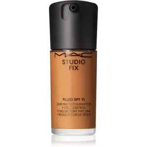MAC Cosmetics Studio Fix Fluid SPF 15 24HR Matte Foundation + Oil Control mattifying foundation SPF 15 shade C8 30 ml