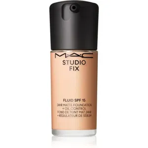 MAC Cosmetics Studio Fix Fluid SPF 15 24HR Matte Foundation + Oil Control mattifying foundation SPF 15 shade NW13 30 ml