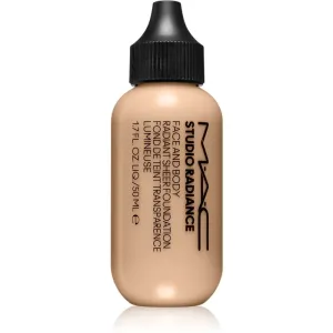 MAC Cosmetics Studio Radiance Face and Body Radiant Sheer Foundation lightweight foundation for face and body shade N0 50 ml