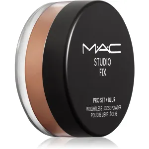 MAC Cosmetics Studio Fix Pro Set + Blur Weightless Loose Powder mattifying fixing powder shade Deep Dark 6,5 g