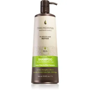 Macadamia Natural Oil Weightless Repair light moisturising shampoo for all hair types 1000 ml