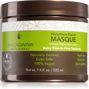Macadamia Natural Oil Weightless Repair restoring mask for all hair types 222 ml #271176