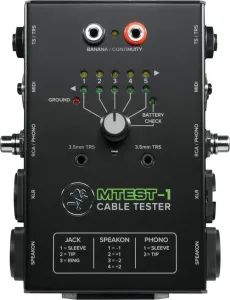Mackie MTEST-1 Cable Tester