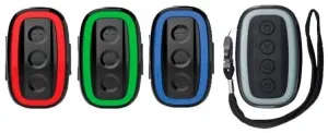 MADCAT Topcat Alarm Set 3+1 Blue-Green-Red