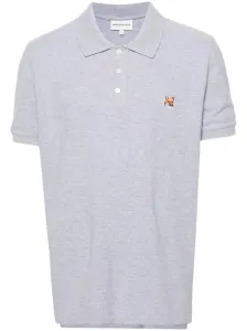 MAISON KITSUNE' - Fox Head Cotton Polo Shirt #1848472