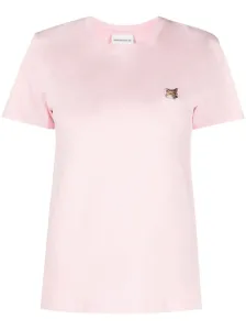 MAISON KITSUNE' - Fox Head Cotton T-shirt #1720444