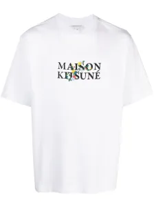 MAISON KITSUNE' - Logo Cotton Oversized T-shirt #1720544