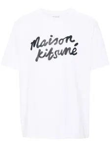 MAISON KITSUNE' - Logo Cotton T-shirt #1832376