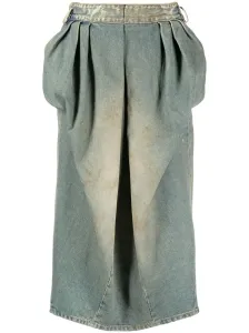 MAISON MARGIELA - Denim Midi Skirt #1808663