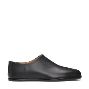 Maison Margiela Men's Split Toe Calfskin Slip-on Loafers Black 7