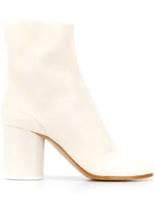 MAISON MARGIELA - Tabi Leather Heel Ankle Boots
