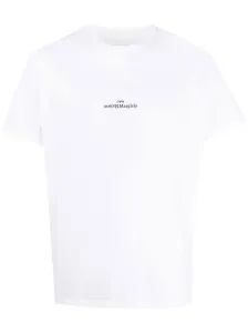 MAISON MARGIELA - Logo Cotton T-shirt #1782773