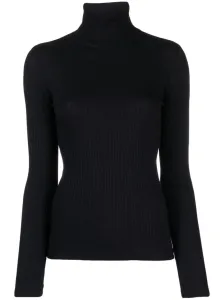 MAJESTIC - Cotton And Cashmere Blend Turtleneck Sweater
