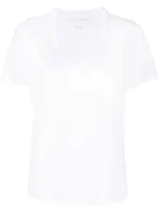 MAJESTIC - V-neck Cotton Blend T-shirt #1633475