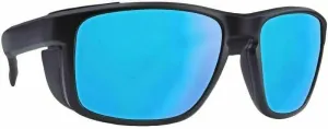 Majesty Vertex Matt Black/Polarized Blue Mirror Outdoor Sunglasses